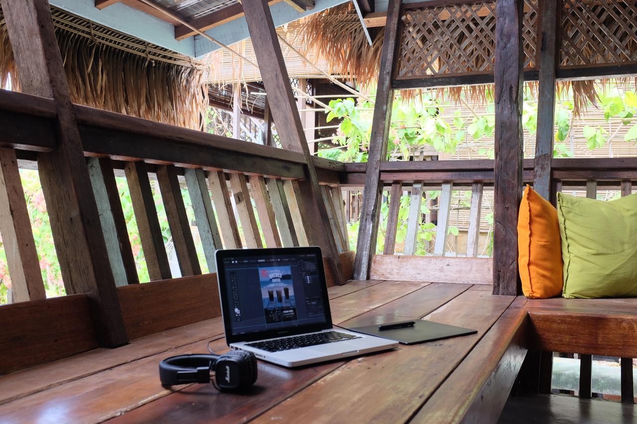 Panji Panji Tropical Wooden Home Pantai Cenang  Exteriör bild